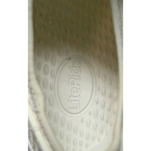 Crocs Literide 360 Pacer Running Sneakers Womens Beige Lace-Up Low Top Size 8 - Picture 7 of 9